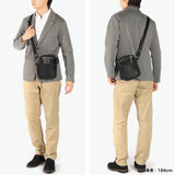 ゾンネ ショルダーバッグ メンズ 斜めがけバッグ ブランド SONNE 小さめ ミニ 軽量 縦型 大人 かっこいい カジュアル シンプル ブラック ミニショルダー サブバッグ 斜めがけ 撥水 STAR FLYER SOSF004