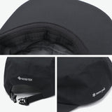 スノーピーク キャップ メンズ レディース ブランド snow peak 深め 防水 防風 レインキャップ 吸水速乾 フラットバイザー シンプル ロゴ アウトドア ゴアテックス 軽量 GORE-TEX Rain cap AC-25SU006