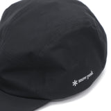 スノーピーク キャップ メンズ レディース ブランド snow peak 深め 防水 防風 レインキャップ 吸水速乾 フラットバイザー シンプル ロゴ アウトドア ゴアテックス 軽量 GORE-TEX Rain cap AC-25SU006