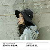 スノーピーク 帽子 ハット レディース メンズ snow peak アドベンチャーハット おしゃれ リバーシブル 高難燃性 軽量 アウトドア キャンプ 洗濯機 あご紐付き TAKIBI Light Ripstop Reversible Hat AC-25SU019