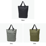 スノーピーク トートバッグ メンズ レディース 大きめ A4 ファスナー付き snow peak バッグ カジュアル 軽量 軽い 縦型 肩掛け ハンドル調節 おしゃれ シンプル 通勤 通学 撥水 14L Everyday Use 2Way Tote Bag AC-25SU404