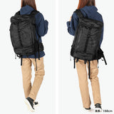 スノーピーク リュック メンズ レディース 大容量 大きめ Mサイズ おしゃれ 大人 snow peak アウトドア ブランド ファスナー 登山 キャンプ トレッキング 旅行 黒 B4 A4 27L Active Field Backpack M AC-25SU411