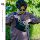 スノーピーク ウエストバッグ メンズ レディース snow peak スポーツ アウトドア ボディバッグ ブランド 斜めがけ 軽量 軽い 丈夫 シンプル かっこいい おしゃれ ウエストポーチ A5 ALK Waist Bag AC-25AU011