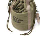 スノーピーク トートバッグ メンズ レディース ブランド snow peak ショルダー 巾着 巾着バッグ バッグ キルティング おしゃれ 刺繍 バッグインバッグ 手持ち 斜めがけ 2WAY Quilted Ripstop Pouch AC-25AU021