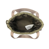 スノーピーク トートバッグ メンズ レディース ブランド snow peak ショルダー 巾着 巾着バッグ バッグ キルティング おしゃれ 刺繍 バッグインバッグ 手持ち 斜めがけ 2WAY Quilted Ripstop Pouch AC-25AU021