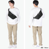 スノーピーク ウエストバッグ メンズ レディース snow peak スポーツ アウトドア ボディバッグ ブランド 斜めがけ 軽量 軽い 丈夫 シンプル かっこいい おしゃれ ウエストポーチ A5 2L ECOPAK Waist Bag AC-25SU413