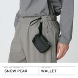 スノーピーク コインケース メンズ レディース コンパクト snow peak ブランド おしゃれ 財布 ミニ財布 コンパクト 小さい 小さめ 軽い 軽量 防水 丈夫 小銭入れ アウトドア ウォレット ECOPAK Sling Wallet AC-25SU414
