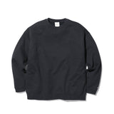 Snow Peak Cut and Sew Men's Women's Brand Snow Peak Autumn Winter Autumn Winter Stylish Pullover Sweatshirt Long Sleeve Logo One Point Recycled Cotton Pullover SW-25SU403