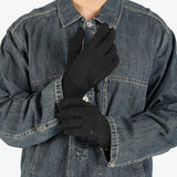 スノーピーク 手袋 メンズ レディース 防寒 スマホ snow peak グローブ フリース ストレッチ 伸縮 スマホ対応 防風 アウトドア 秋冬 シンプル ロゴ 暖かい 薄い おしゃれ ブランド Polartec Power Stretch Gloves AC-25AU019