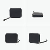 ソポ 二つ折り財布 メンズ レディース box型小銭入れ ブランド ファスナー SOPO 財布 小銭入れあり 二つ折り コンパクト ミニ財布 本革 薄い 薄型 ラウンドファスナー 革 レザー 日本製 ROUND ZIP PURSE-DEG SO38