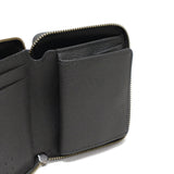 ソポ 二つ折り財布 財布 レディース メンズ ブランド ファスナー BOX型小銭入れ SOPO 札 小銭 本革 大人 小銭入れあり 小さい 小さめ 牛革 革 レザー ラウンドファスナー 日本製 ROUND ZIP PURSE-DEG/VAL SO36