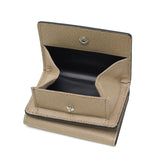 ソポ 三つ折り財布 レディース メンズ 革 SOPO ブランド 本革 ミニ 財布 小銭入れ box型小銭入れ 小さめ レザー 牛革 大人 ブランド シンプル 日本製 TRIFOLD WALLET-DEG/VAL SO37