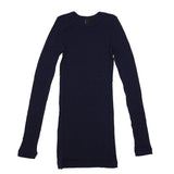 スープレルース Tシャツ レディース 長袖 Souple Luz 薄手 長袖Tシャツ インナー おしゃれ リブ コットン カシミヤ 可愛い 無地 丸胴 丸襟 日本製 コットンカシミヤリブ タイトクルーネックTシャツ CCR-TO-420