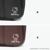 【正規取扱店】 ハローキティ スクールバッグ 高校生 女子高生 合皮 HELLO KITTY 中学生 学生 スクバ スクール バッグ 女子 かわいい おしゃれ 可愛い 通学 肩掛け 通学ボストン 大きめ サンリオ A4 62126