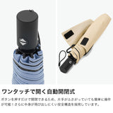 スパットシャット 折りたたみ傘 メンズ レディース 形状記憶 晴雨兼用 軽量 Spatto Shut 自動開閉 ワンタッチ おしゃれ 日傘 雨傘 遮熱 完全遮光 UVカット 形状記憶自動開閉 晴雨兼用折りたたみ傘 LD-SAT-55WJP