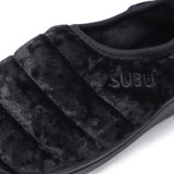【正規取扱店】 SUBU サンダル メンズ レディース 冬 スブ ブランド おしゃれ 黒 暖かい 秋冬 シューズ スリッパ ホラー ベルベット 高反発 限定 HORROR DOTS VAMP VELVET SB039