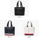 トミー ヒルフィガー ゴルフ トートバッグ メンズ レディース A4 B4 大きめ TOMMY HILFIGER GOLF 軽量 大容量 カジュアル ブランド 横 自立 トート バッグ 持ち手 長め 合皮 FACE THMG3FB5