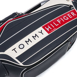 トミー ヒルフィガー ゴルフ キャディバッグ メンズ レディース TOMMY HILFIGER GOLF おしゃれ 5分割 9型 46インチ 合皮 フード ブランド フェイスカートキャディバッグ カートキャディバッグ FACE THMG3FC4