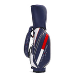 トミー ヒルフィガー ゴルフ キャディバッグ メンズ レディース TOMMY HILFIGER GOLF おしゃれ 9.0型 9型 46インチ 5分割 軽量 カート カート型 合皮 キャディ バッグ カートキャディバッグ ベーシック THMG4SC5