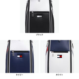 トミー ヒルフィガー ゴルフ キャディバッグ メンズ レディース TOMMY HILFIGER GOLF おしゃれ 9.0型 9型 46インチ 5分割 軽量 カート カート型 合皮 キャディ バッグ カートキャディバッグ ベーシック THMG4SC5