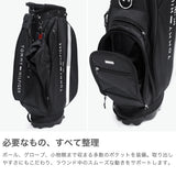 トミー ヒルフィガー ゴルフ キャディバッグ メンズ レディース TOMMY HILFIGER GOLF おしゃれ 9.0型 9型 46インチ 4分割 軽量 スタンド スタンド型 キャディ バッグ ベーシックスタンドアップキャディバッグ THMG4SC6