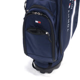 トミー ヒルフィガー ゴルフ キャディバッグ メンズ レディース TOMMY HILFIGER GOLF おしゃれ 9.0型 9型 46インチ 4分割 軽量 スタンド スタンド型 キャディ バッグ ベーシックスタンドアップキャディバッグ THMG4SC6