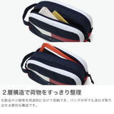 トミー ヒルフィガー ゴルフ ポーチ メンズ レディース 大きめ 小物入れ ブランド マチあり TOMMY HILFIGER GOLF マチ マチ付き おしゃれ 小物 入れ ラウンドポーチ 2層 シグネチャーポーチ THMG4SEB