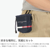 トミー ヒルフィガー ゴルフ ポーチ メンズ レディース 小物入れ ブランド マチあり TOMMY HILFIGER GOLF おしゃれ 小物 入れ ボール 距離計 スコープケース 小さめ ボールポーチ ポーチシグネチャー THMG4FEW