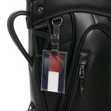 トミー ヒルフィガー ゴルフ キャディバッグ メンズ レディース 9.0型 TOMMY HILFIGER GOLF おしゃれ キャスター付き タイヤ付き 46インチ 5分割 合皮 カート カート型 キャスターキャディバッグ ユースフル THMG5FC2