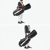 トミー ヒルフィガー ゴルフ キャディバッグ メンズ レディース 9.0型 TOMMY HILFIGER GOLF おしゃれ 46インチ 5分割 合皮 カート カート型 フェイスカートキャディバッグ カートキャディバッグ FACE THMG6SC2