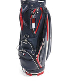 トミー ヒルフィガー ゴルフ キャディバッグ メンズ レディース 9.0型 TOMMY HILFIGER GOLF おしゃれ 46インチ 5分割 合皮 カート カート型 フェイスカートキャディバッグ カートキャディバッグ FACE THMG6SC2