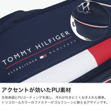 トミー ヒルフィガー ゴルフ キャディバッグ メンズ レディース 9.0型 TOMMY HILFIGER GOLF おしゃれ 46インチ 4分割 合皮 カート カート型 キャディーバッグ カートキャディバッグ エッセンシャル THMG6SC6