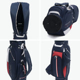 トミー ヒルフィガー ゴルフ キャディバッグ メンズ レディース 9.0型 TOMMY HILFIGER GOLF おしゃれ 46インチ 4分割 合皮 カート カート型 キャディーバッグ カートキャディバッグ エッセンシャル THMG6SC6
