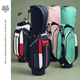 トミー ヒルフィガー ゴルフ キャディバッグ メンズ レディース 9.0型 TOMMY HILFIGER GOLF おしゃれ 46インチ 4分割 合皮 カート カート型 キャディーバッグ カートキャディバッグ エッセンシャル THMG6SC6