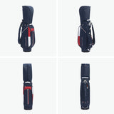 トミー ヒルフィガー ゴルフ キャディバッグ メンズ レディース 9.0型 TOMMY HILFIGER GOLF おしゃれ 46インチ 4分割 合皮 カート カート型 キャディーバッグ カートキャディバッグ エッセンシャル THMG6SC6