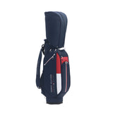 トミー ヒルフィガー ゴルフ キャディバッグ メンズ レディース 9.0型 TOMMY HILFIGER GOLF おしゃれ 46インチ 4分割 合皮 カート カート型 キャディーバッグ カートキャディバッグ エッセンシャル THMG6SC6