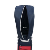 トミー ヒルフィガー ゴルフ キャディバッグ メンズ レディース 9.0型 TOMMY HILFIGER GOLF おしゃれ 46インチ 4分割 合皮 カート カート型 キャディーバッグ カートキャディバッグ エッセンシャル THMG6SC6