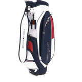トミー ヒルフィガー ゴルフ キャディバッグ メンズ レディース 9.0型 TOMMY HILFIGER GOLF おしゃれ 46インチ 4分割 合皮 カート カート型 キャディーバッグ カートキャディバッグ エッセンシャル THMG6SC6