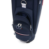 トミー ヒルフィガー ゴルフ キャディバッグ メンズ レディース 9.0型 TOMMY HILFIGER GOLF おしゃれ 46インチ 4分割 合皮 カート カート型 キャディーバッグ カートキャディバッグ エッセンシャル THMG6SC6
