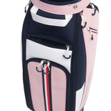 トミー ヒルフィガー ゴルフ キャディバッグ メンズ レディース 9.0型 TOMMY HILFIGER GOLF おしゃれ 46インチ 4分割 合皮 カート カート型 キャディーバッグ カートキャディバッグ エッセンシャル THMG6SC6