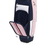 トミー ヒルフィガー ゴルフ キャディバッグ メンズ レディース 9.0型 TOMMY HILFIGER GOLF おしゃれ 46インチ 4分割 合皮 カート カート型 キャディーバッグ カートキャディバッグ エッセンシャル THMG6SC6
