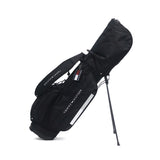 トミー ヒルフィガー ゴルフ キャディバッグ メンズ レディース 9.0型 TOMMY HILFIGER GOLF おしゃれ 46インチ 4分割 合皮 スタンド スタンド型 キャディーバッグ スタンドキャディバッグ シグネチャー THMG6SC8