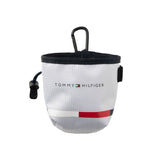 トミー ヒルフィガー ゴルフ ポーチ 小物入れ 小さめ おしゃれ メンズ レディース TOMMY HILFIGER GOLF 小物 収納 ボールポーチ ボールケース ミニポーチ ゴルフポーチ オシャレ カラビナ付き ミニ ロゴ シグネチャー THMG6SED