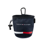 トミー ヒルフィガー ゴルフ ポーチ 小物入れ 小さめ おしゃれ メンズ レディース TOMMY HILFIGER GOLF 小物 収納 ボールポーチ ボールケース ミニポーチ ゴルフポーチ オシャレ カラビナ付き ミニ ロゴ シグネチャー THMG6SED