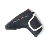 トミー ヒルフィガー ゴルフ ヘッドカバー パターカバー TOMMY HILFIGER GOLF ピンタイプ ブレード ブレードタイプ マグネット 合皮 おしゃれ ゴルフ用品 パターカバーブレード用 FACE THMG6SHD