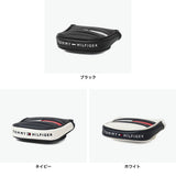トミー ヒルフィガー ゴルフ ヘッドカバー パター TOMMY HILFIGER GOLF マレット マレット用 マグネット 合皮 おしゃれ ゴルフ用品 パターカバー マレットタイプ ロゴ 刺繍 上品 FACE THMG6SHE
