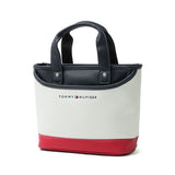 トミー ヒルフィガー ゴルフ カートバッグ トートバッグ メンズ レディース ファスナー付き 小さめ おしゃれ ブランド TOMMY HILFIGER GOLF ポケット付き A5 カジュアル 軽量 ラウンドバッグ FACE THMG6ST2