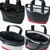 トミー ヒルフィガー ゴルフ カートバッグ トートバッグ メンズ レディース ファスナー付き 小さめ おしゃれ ブランド TOMMY HILFIGER GOLF ポケット付き A5 カジュアル 軽量 ラウンドバッグ FACE THMG6ST2