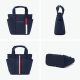 トミー ヒルフィガー ゴルフ カートバッグ トートバッグ メンズ レディース ファスナー付き 小さめ おしゃれ ブランド TOMMY HILFIGER GOLF ポケット付き A5 カジュアル 軽量 ラウンドバッグ エッセンシャル THMG6ST9