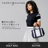 トミー ヒルフィガー ゴルフ カートバッグ トートバッグ メンズ レディース ファスナー付き 小さめ おしゃれ ブランド TOMMY HILFIGER GOLF ポケット付き A5 カジュアル 軽量 ラウンドバッグ シーズナル THMG6STE